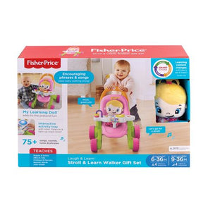 Fisher Price Laugh & Learn Stroll & Learn Walker Gift Set