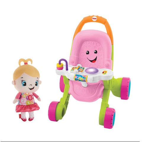 Fisher Price Laugh & Learn Stroll & Learn Walker Gift Set