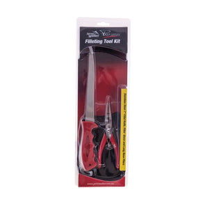 Jarvis Walker Pro Series Deluxe Knife Glove Plier Kit / Red