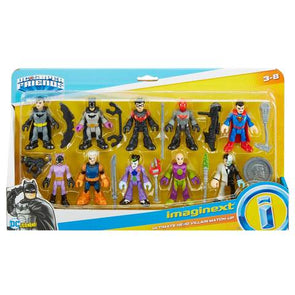 Imaginext DC Super Friends Ultimate Hero Villain Match-Up Action Figure Set