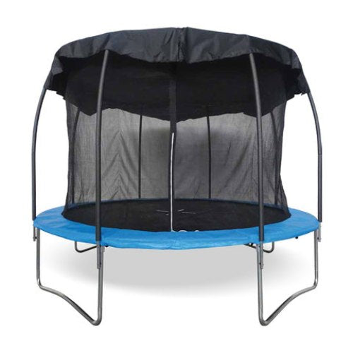 Trampoline Black Sun Shade / 390 x 390cm Adjustable Size / Easy to Install