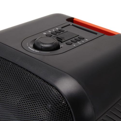 Rechargeable 60W Bluetooth Party Boombox Speaker Black TheITmart