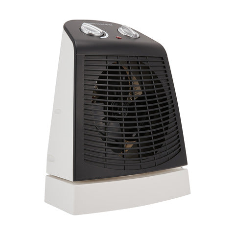 Anko Oscillating Fan Heater / 2 heat settings /Black & white