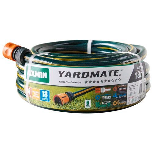 Holman 18mm x 18m Yardmate General Purpose Garden Hose/ UV Stabilized