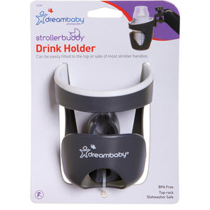 Dreambaby Strollerbuddy Drink Holder - Grey