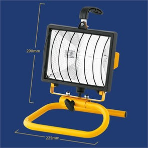 Arlec 500W Portable Halogen Worklight/Weather & Shock Resistant