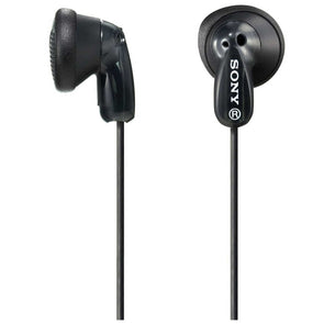 Sony In-Ear Headphones - MDRE9LPB - Black 1.2m Cable