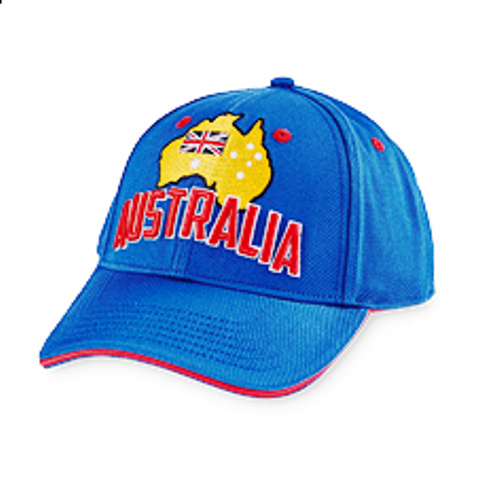 Adult’s Australia Day Hat or Cap unisex / Blue