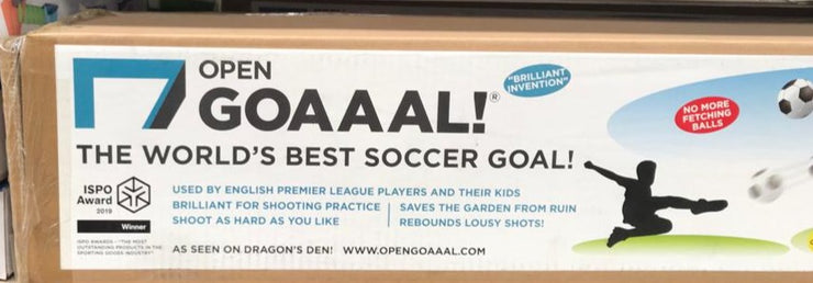 Open Goaaal The World's Best Soccer Goal Junior Size