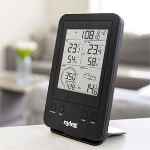Nylex 3 In 1 Pro Wireless Weather Station/Monitors Indoor & Outdoor Temperature