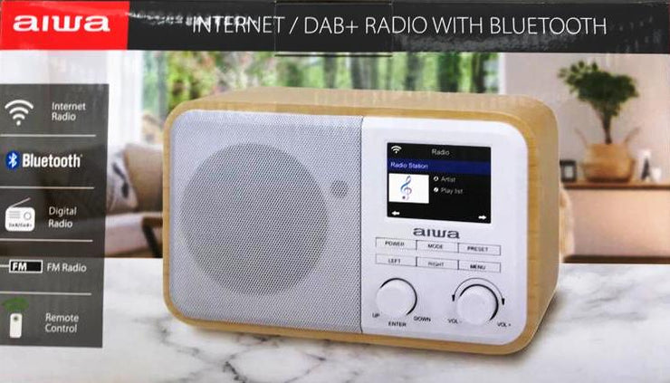 AIWA AMS330 INTERNET/DAB/DAB+DIGITAL/FM RADIO W/BLUETOOTH