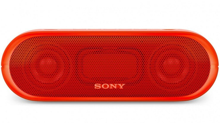 Sony SRS-XB20 Portable Wireless Speaker With Bluetooth/NFC - Red - TheITmart