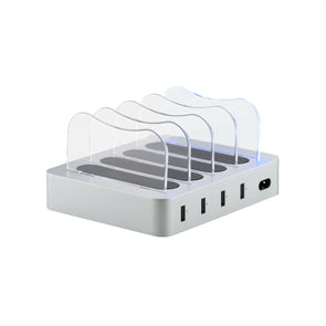 Arlec 4 Smart USB Charging Station with LED Charging Status Indicator/4 Docks - TheITmart