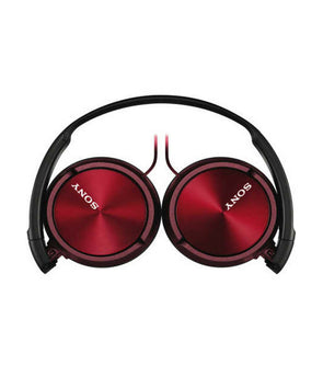 Sony MDR-ZX310AP On-Ear Headphones/In-line Remote Control With Mic - Red - TheITmart