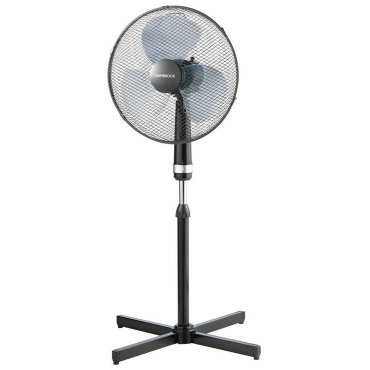 Kambrook KFA413B Arctic 40cm Pedestal Fan/3 Speed/Oscillation/Tilt adjustable - TheITmart