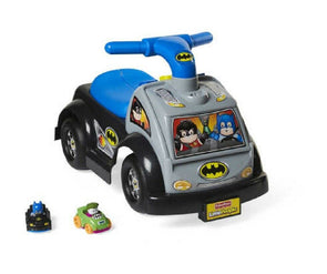 Fisher-Price Little People Wheelies Batman Raceway Ride-On/raceway Ramp/Race Car - TheITmart