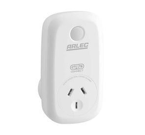 Arlec Smart WiFi Plug In Socket With Grid Connect/Timer/Works with iSO & Android - TheITmart