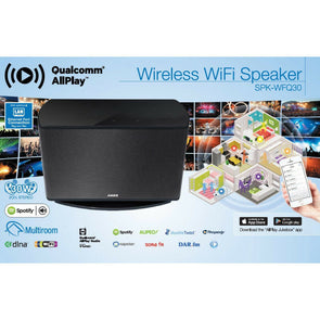 Wi-Fi Multi Room Speaker With Qualcomm Allplay, Spotify, Dlna, 30 Watt Stereo - TheITmart