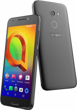 New Alcatel A3 Mobile Phone 4G/HD 5" Display/16GB/8MP/Fingerprint - Prime Black - TheITmart