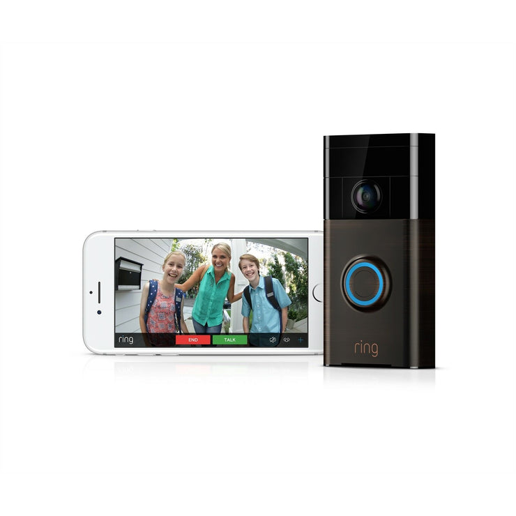 Ring Video Doorbell 720p HD/ 2 way Security Doorbell Camera/Motion Detection VB - TheITmart