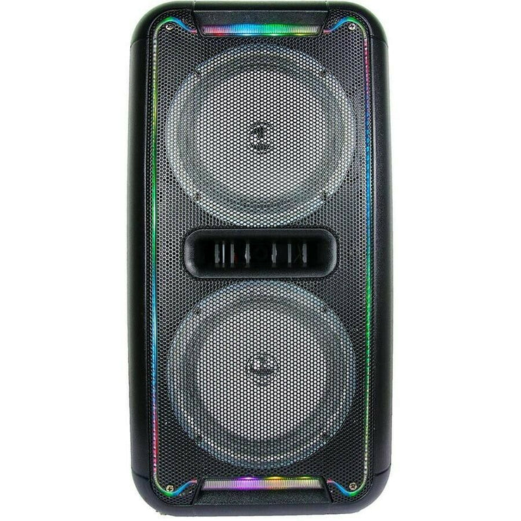 Laser Portable GTK 40W Party Speaker LED Lights/Bluetooth/USB/SD Card/FM Radio - TheITmart