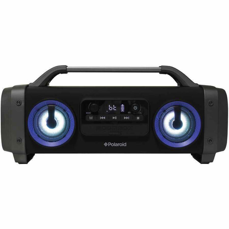 Polaroid Boom Speaker Rechargeable/Bluetooth/FM Radio/Karaoke/AUX/USB/SD Card - TheITmart
