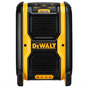 DeWALT 18V Portable Bluetooth Speaker/AUX Ports/Durable Rubber Overmold/Feet - TheITmart