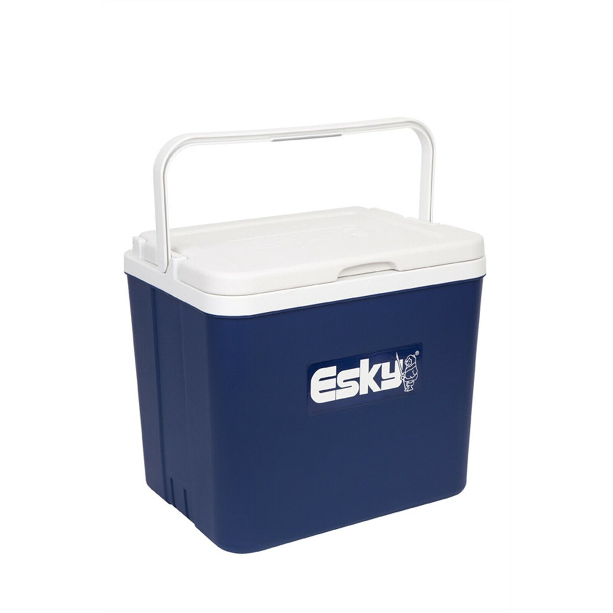 Esky 26L Hard Chilla Cooler/Hinged lid/Folding Soft Grip Handle/Long N ...