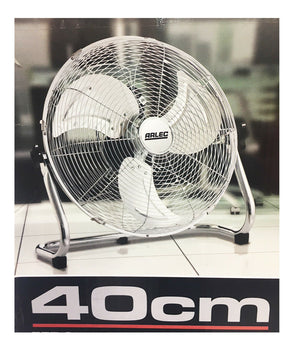 Arlec 40cm High Performance Aluminium Fan/3 Speed/Vertical Adjustment/Non Slip - TheITmart