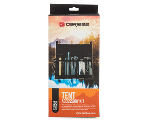 Caribee Tent Accessory 28-Piece Kit /Ideal for Camping, Fishing & Hiking Trips