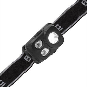 Arlec 3W 100 Lumens Rechargeable LED Head Torch / Black