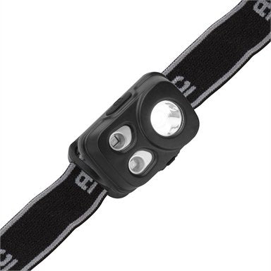 Arlec 3W 100 Lumens Rechargeable LED Head Torch / Black