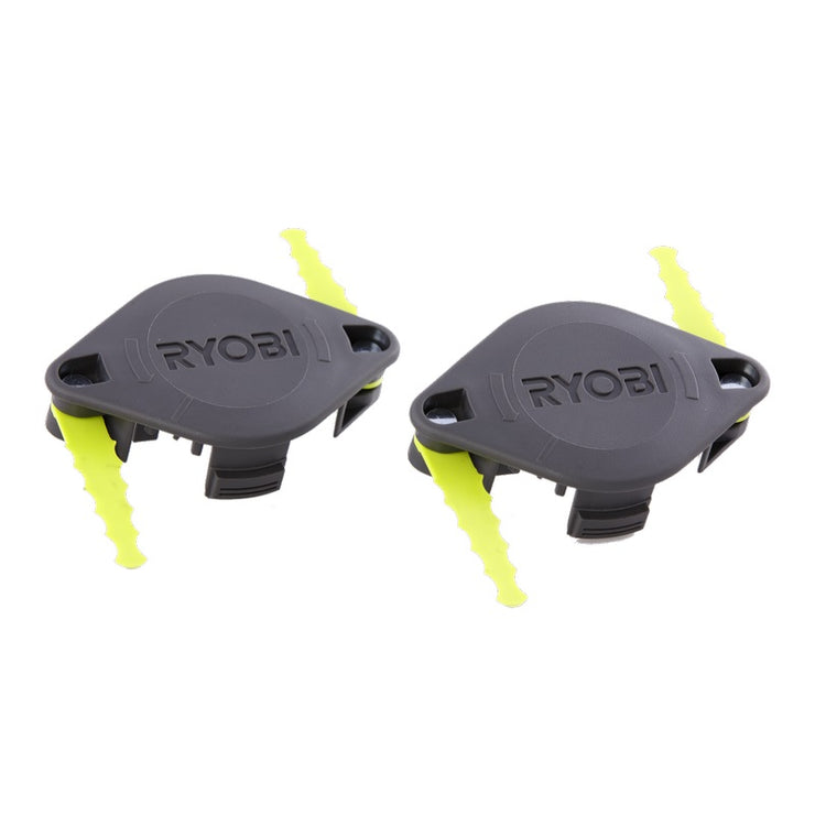 Ryobi Dual Bladed Line Trimmer Heads - 2 Pack