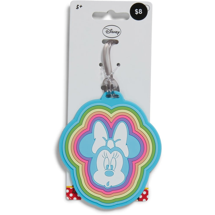 Disney Minnie Mouse Rainbow Bag Tag - Multi