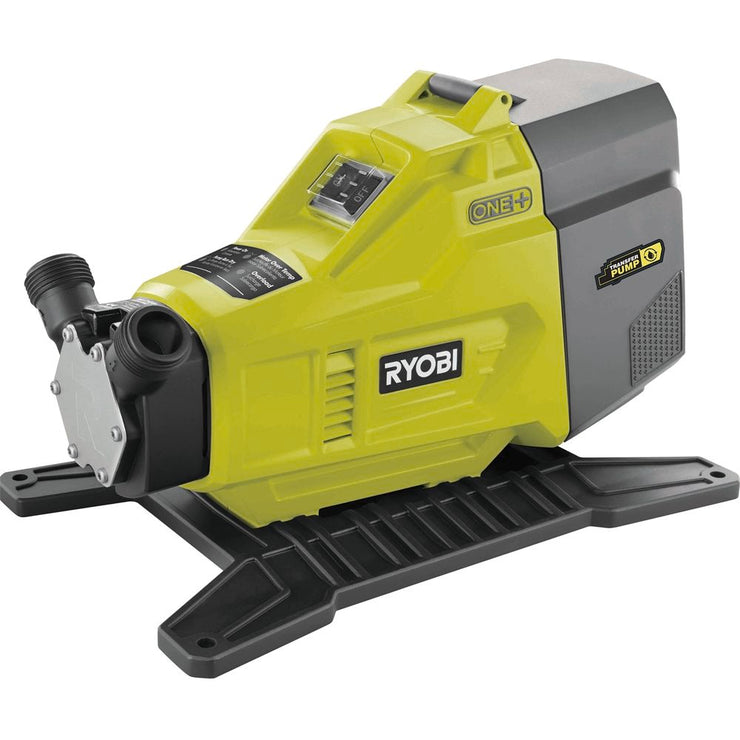 Ryobi One+ 18V Transfer Pump - Skin Only/Ideal to Draining Flooded Spaces