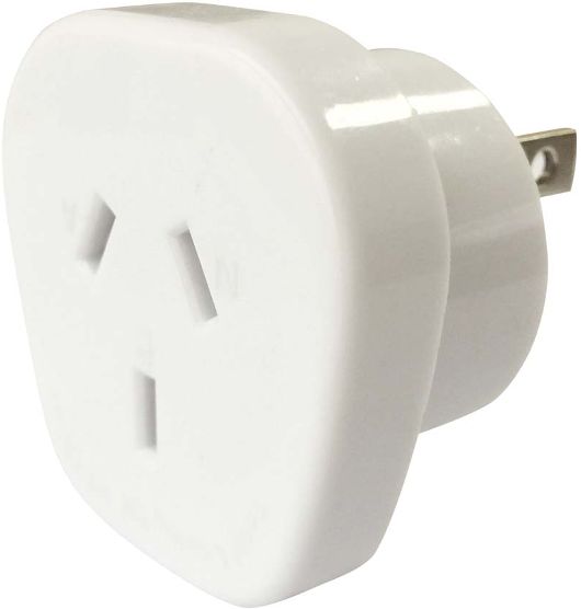 Travel adaptor For USA / White