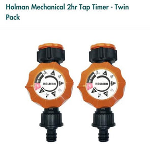 Holman Mechanical  2hr Tap Timer Twin Pack - CO0001TP