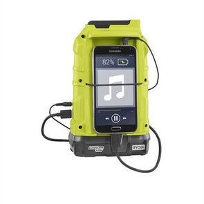 Ryobi One+ 18V Bluetooth Radio Hyper Green - Skin Only