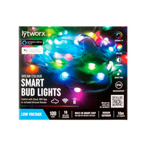 Lytworx Low Voltage Dream Colours Smart Bud Lights - 100 Pack/Built in Smart Chip