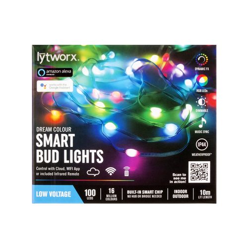 Lytworx Low Voltage Dream Colours Smart Bud Lights - 100 Pack/Built in Smart Chip