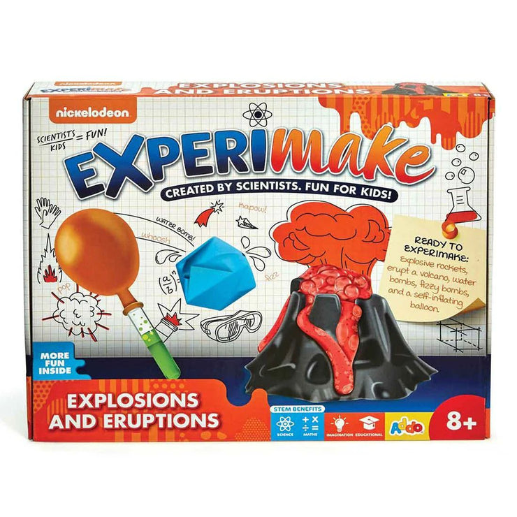 Experimake Explosions And Eruptions Set / Ages 8+ Years