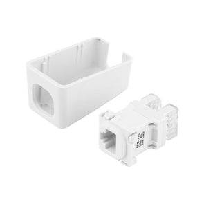 Deta RJ45 Skirting Board Outlet - 6550B