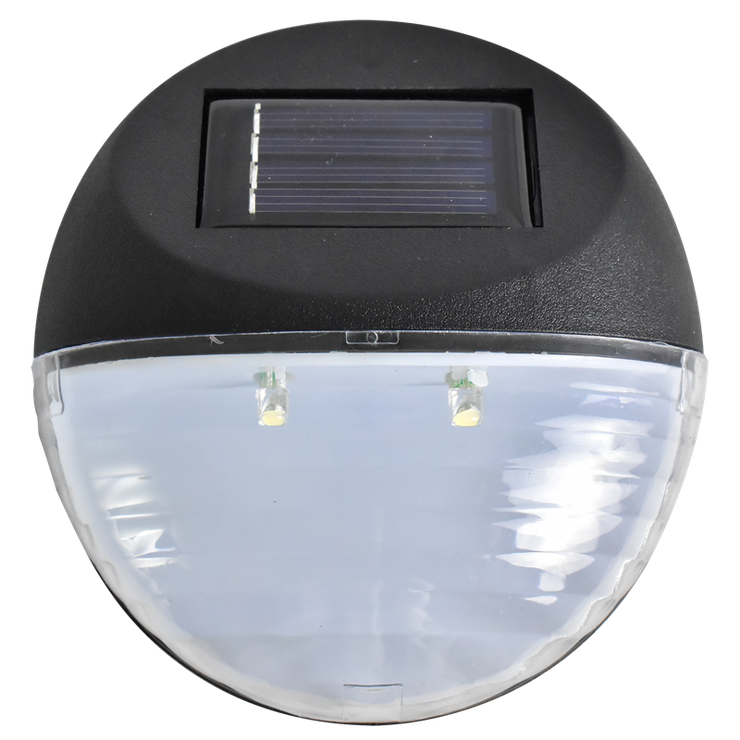 Click Taurus Solar LED Wall Light -Black /Waterproof and Weather Resistant