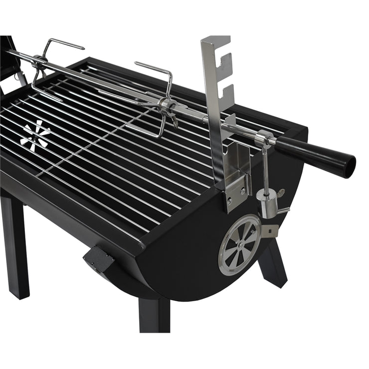 Jumbuck Small Rondo Charcoal Electric Spit Roaster - HS-FP006