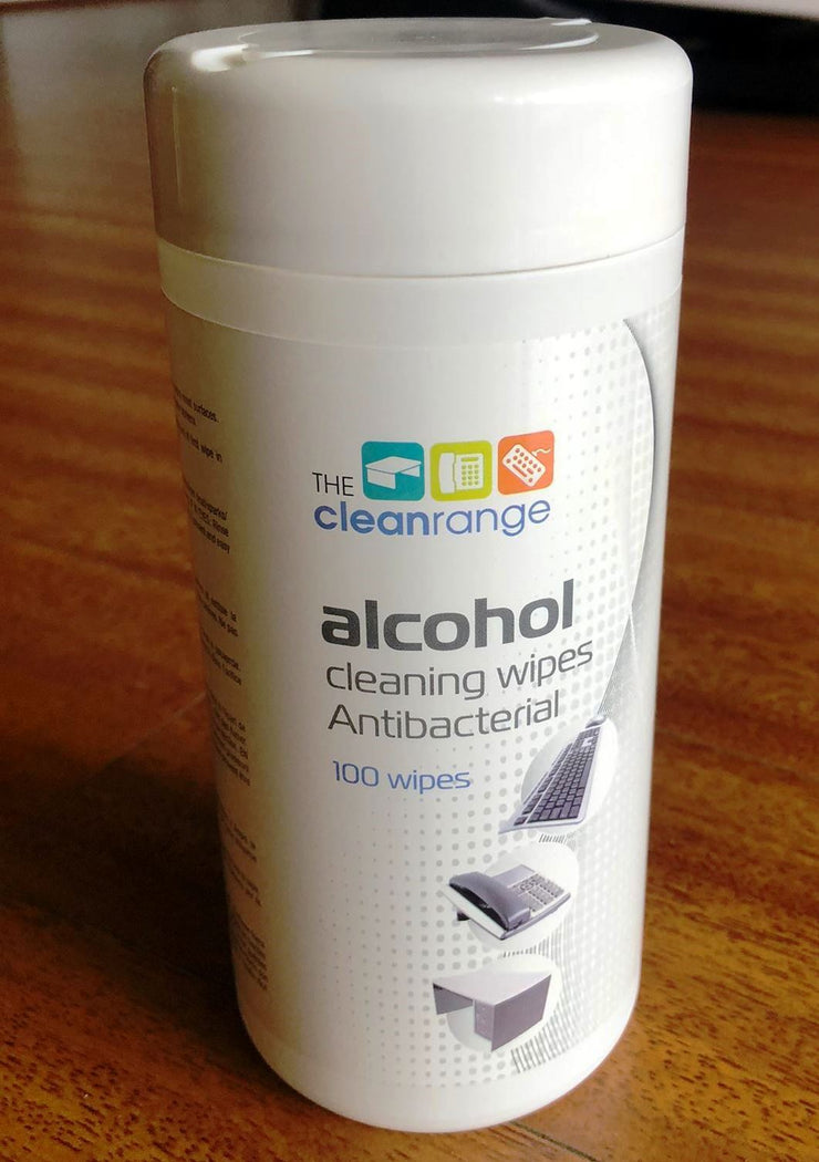 The Cleanrange Alcohol Cleaning Wipes Antibacterial