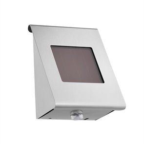 Arlec Stainless Steel Camas Solar Wall Light Solar Powered