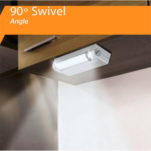 Arlec Battery Operated LED Swivel Cabinet Light - 2 Pack