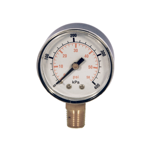 Hy-Clor Pool Pressure Gauge /Dual PSI and KPI / Chemical & UV Resistant