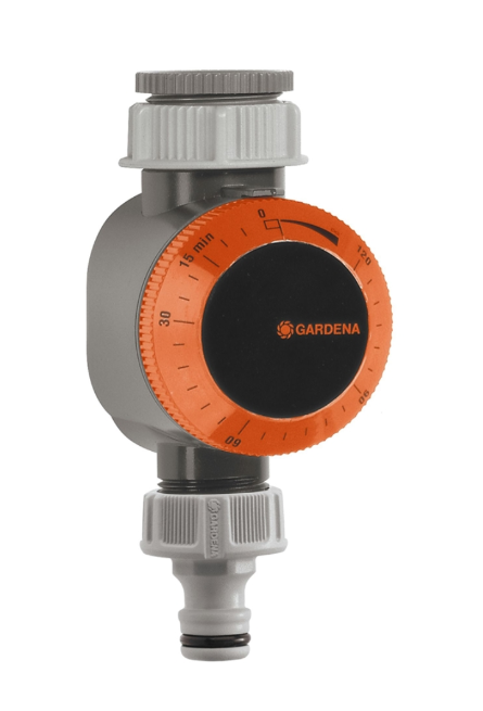 Gardena 2 Hour Tap Timer set between 5 and 120 minutes