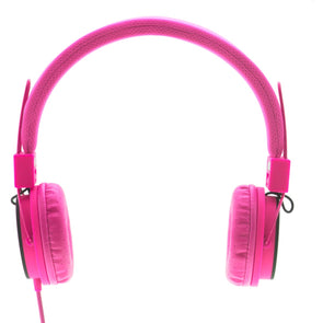 Moki Hyper Headphones - Pink/Suitable for use with all 3.5 mm (1/8") Audio Devices